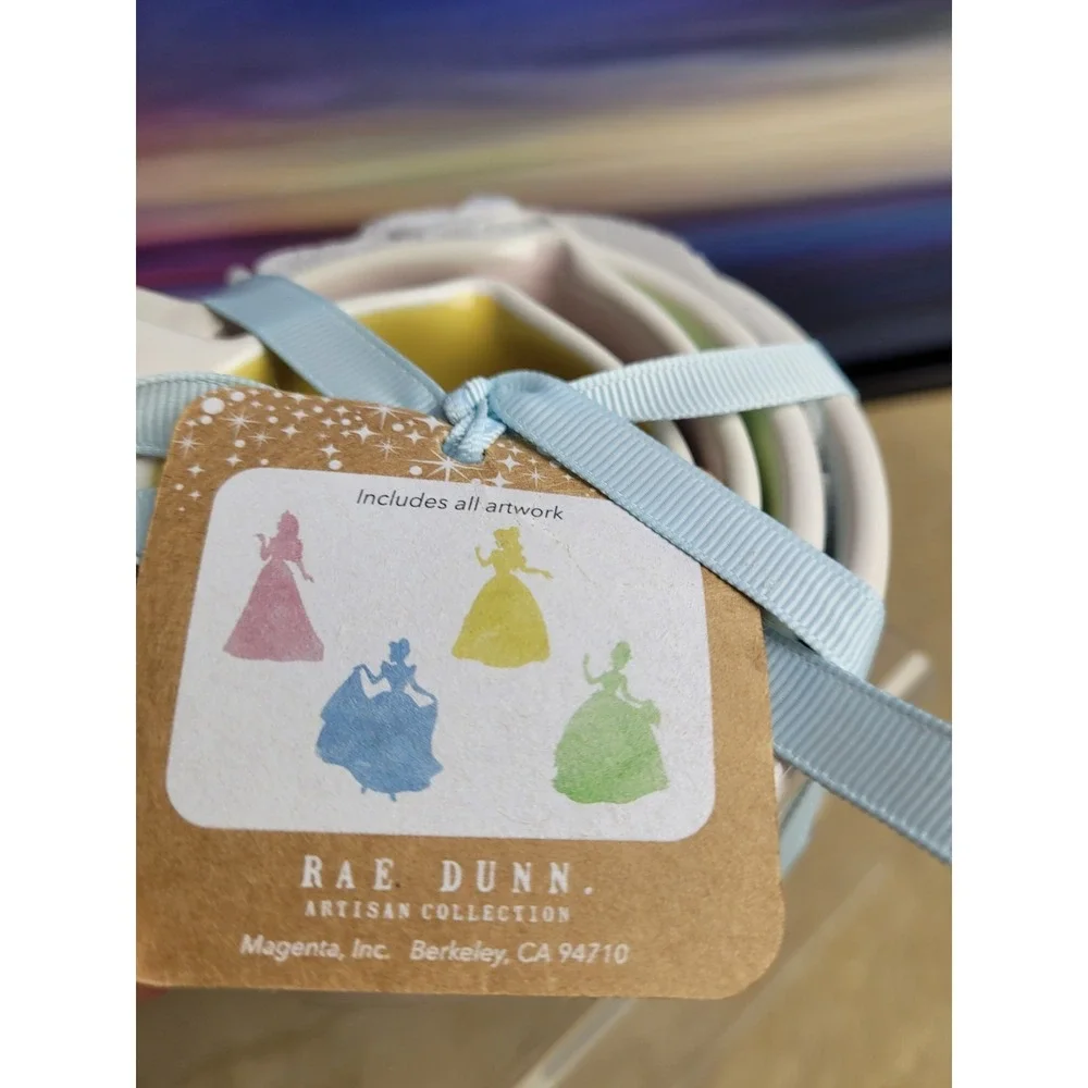 DISNEY Rae Dunn Princess Measuring Cups-New with Packaging - Adorable!